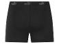 Shorts de sport noirs Puma : ceinture élastique avec logo.