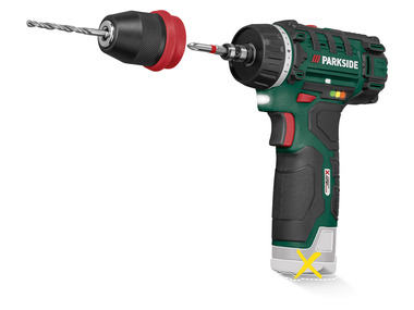 PARKSIDE® Accuschroefboormachine »PBSA 12«, 12 V