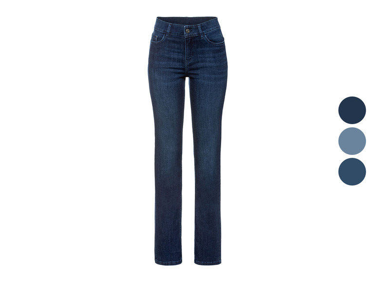 Aller en mode plein écran esmara® Jean straight fit en un mélange de coton - Photo 1