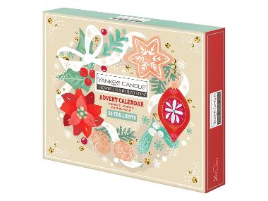 YANKEE CANDLE Calendrier de l'Avent bougies chauffe-plat parfumées 2026