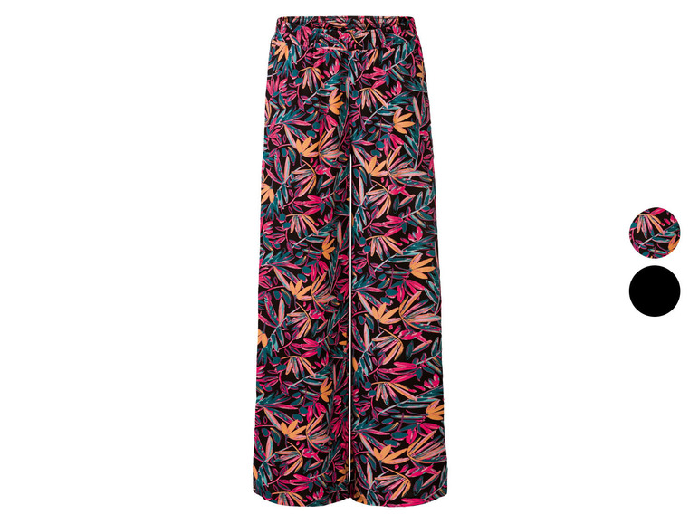 Aller en mode plein écran esmara® Pantalon d'été confortable avec jambes larges - Photo 1