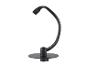 Support en plastique noir pour appareil de cuisine, probablement un accessoire de mixeur ou de blender.