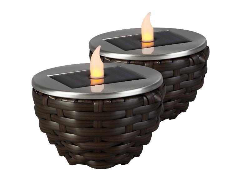 Ga naar volledige schermweergave: Ledsolarlamp rotan LIVARNO home - afbeelding 29