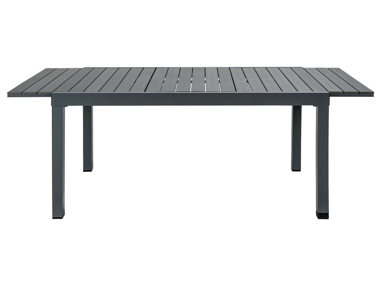 Aller en mode plein écran LIVARNO home Table de jardin en aluminium »Valencia«, plateau en bois extensible - Photo 5