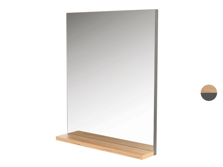 Ga naar volledige schermweergave: LIVARNO home Wandspiegel, 50 x 10 x 60 cm - afbeelding 1