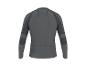 T-shirt fonctionnel gris à manches longues pour homme, vue de dos.