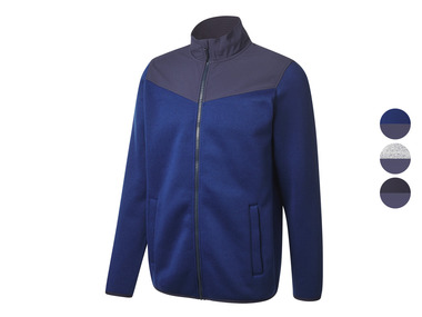 Veste en laine polaire avec col montant pour hommes CRIVIT