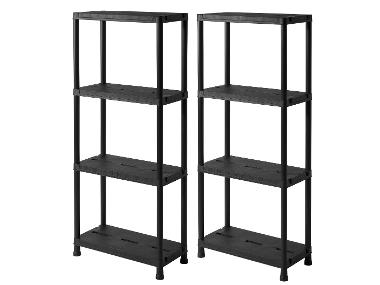 Étagère de rangement, 2 pièces LIVARNO home