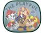 Pare-soleil de voiture Pat' Patrouille avec Marshall, Chase, Skye et Rubble et le texte 'THE PLAYFUL'