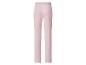 Pantalon côtelé rose clair