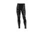 Legging de sport noir à rayures grises, pour homme