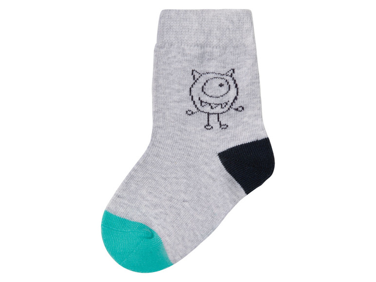 Aller en mode plein écran lupilu® Chaussettes pour garçon, 7 paires, avec du coton bio - Photo 11
