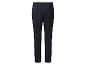 Donkerblauwe broek met elastische tailleband.