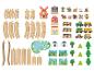 Set De Chemin De Fer En Bois Playtive – Jeu De Construction, 2 Ans+, Fabriqué En France, Neuf