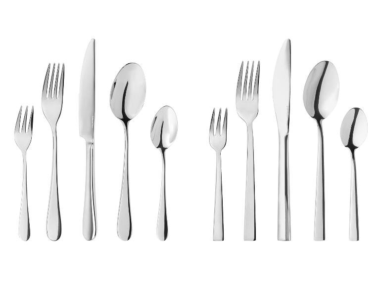 SilverCrest bestekset met messen, vorken en lepels in diverse maten.