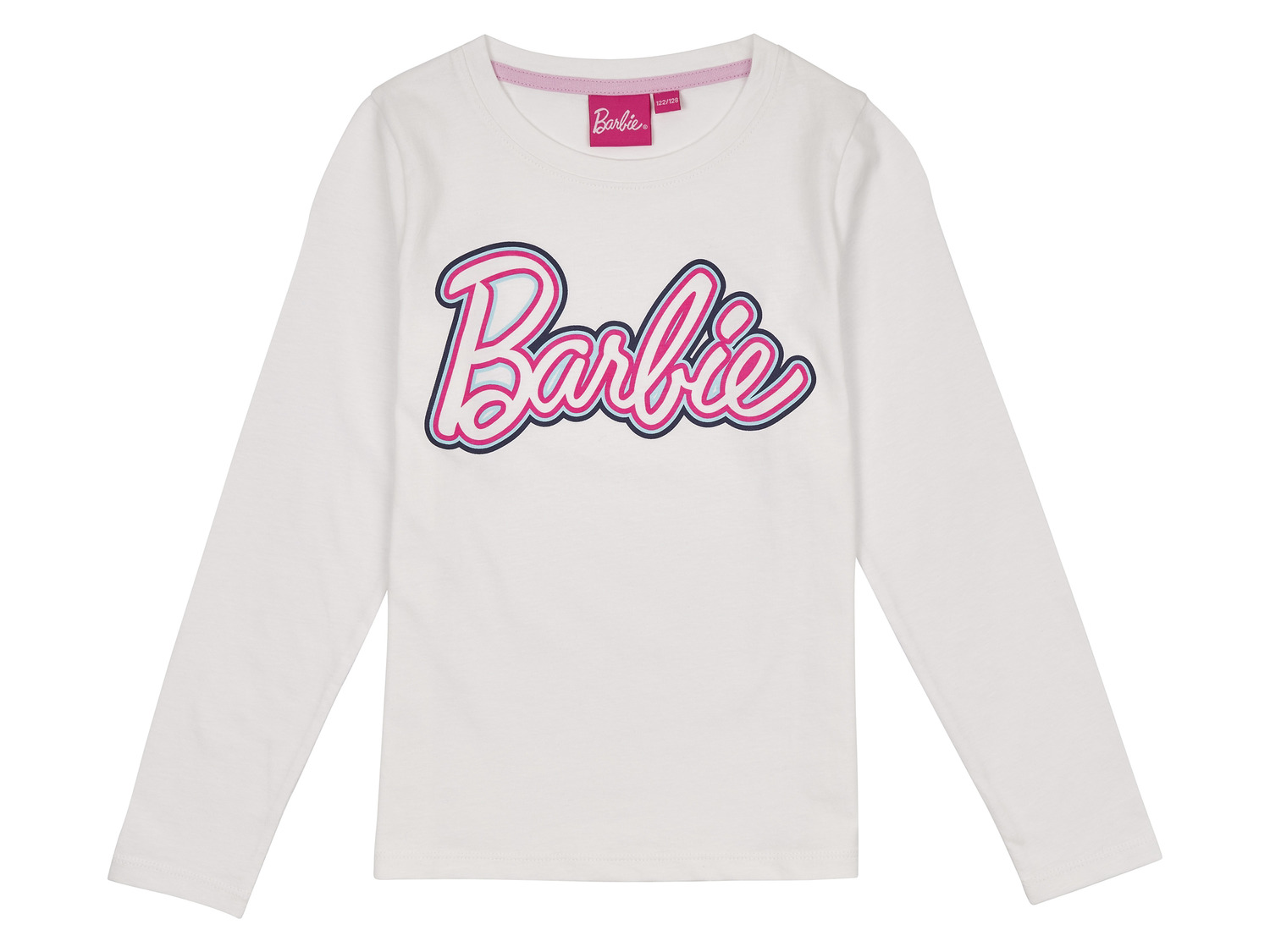 Ensemble de pyjama blanc / gris / rose Barbie | La Redoute Ensemble de pyjama blanc / gris / rose Barbie | La Redoute