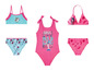 Maillots de bain pour filles, dont un maillot une pièce avec un imprimé Barbie, un bikini avec Miraculous Ladybug et un bikini avec une sirène