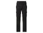 Pantalon cargo noir avec cordon de serrage à la taille.