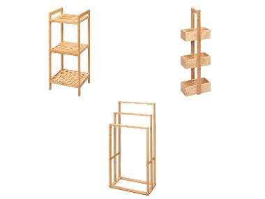 Étagère / panier / porte-serviettes en bambou LIVARNO home