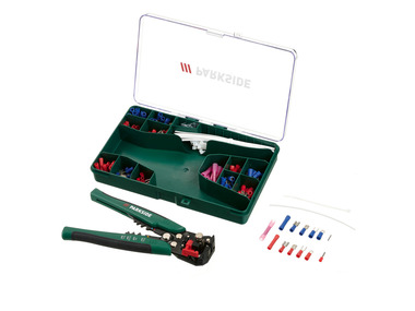 Automatische strip- en krimptangset 231-delig PARKSIDE®
