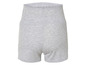 Grijze shorts van katoen voor dames.