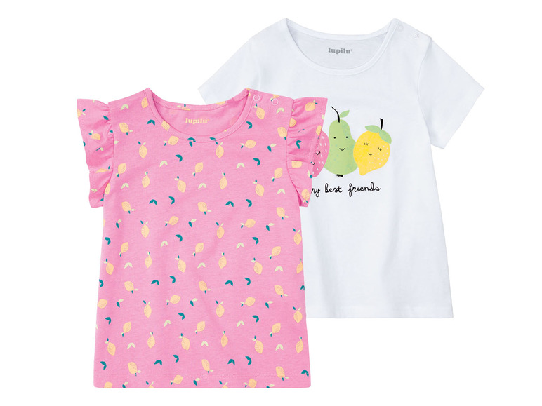 Aller en mode plein écran lupilu® Set de 2 T-shirts en coton - Photo 24