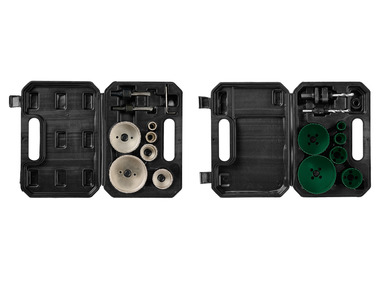 Jeu de scies cloches bimétalliques ou jeu de scies cloches au carbure, 9 pièces PARKSIDE®