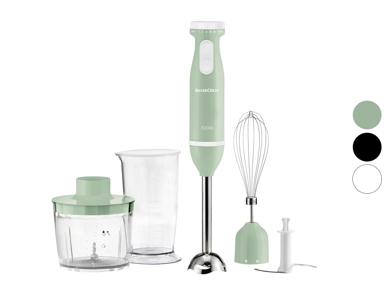 SILVERCREST® Staafmixerset, 600 W, 5 snelheden
