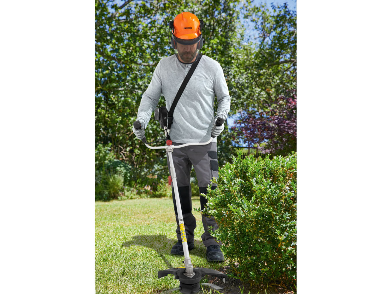 PARKSIDE PERFORMANCE® 2 en 1 débroussailleuse et coupe…