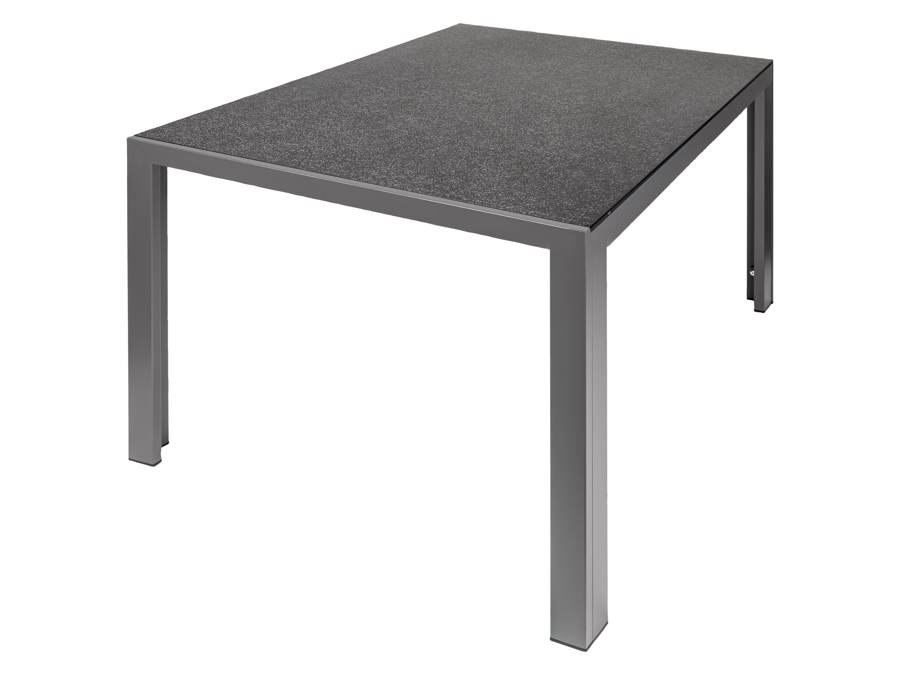Tuintafel aluminium antraciet omkeerbaar tafelblad LIVARNO home Toronto