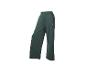 Groene wide-leg joggingbroek