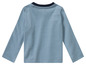 Blauw longsleeve shirt voor baby's.
