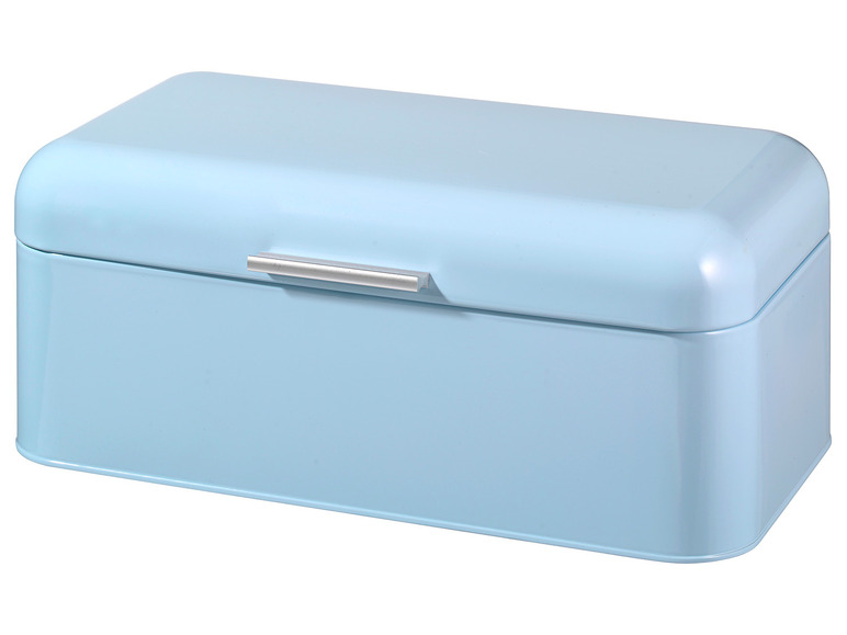Aller en mode plein écran Esmeyer Boîte à pain en métal bleu clair - Photo 1