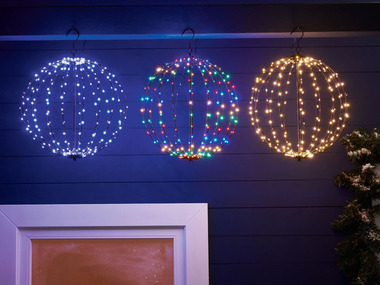 LIVARNO home Globe lumineux à LED, Ø 38 cm