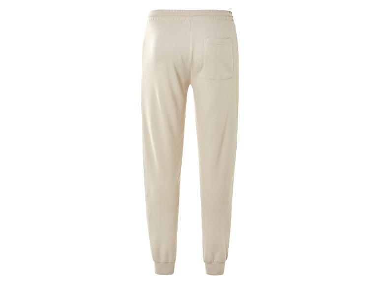Pantalon de jogging beige clair.