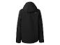 Veste noire pour homme avec capuche et logo de la marque au dos.