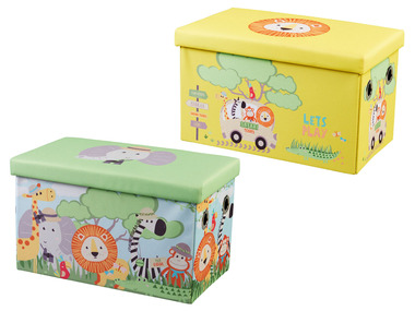 LIVARNO home Banc-coffre avec espace de rangement, 30 x 50 x 30 cm