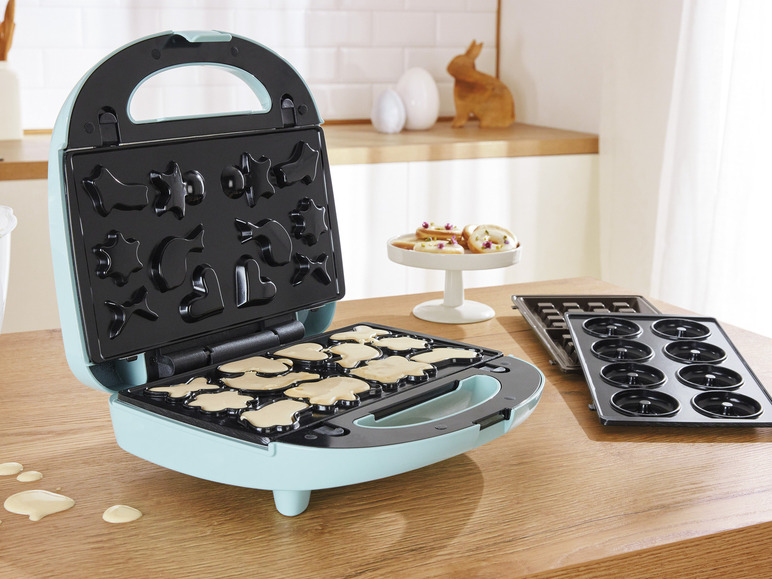 Ga naar volledige schermweergave: SILVERCREST® Wafelijzer, 750 W, 3 wisselplaten - afbeelding 13