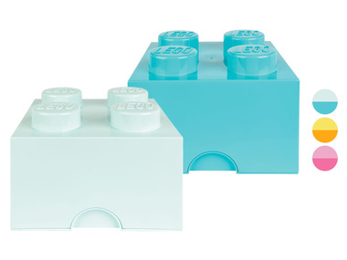 LEGO Opbergboxen blokje, set van 2, stapelbaar