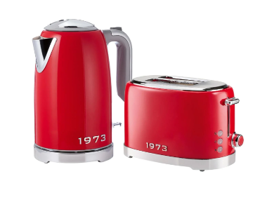 SILVERCREST® Bouilloire + grille-pain, rouge