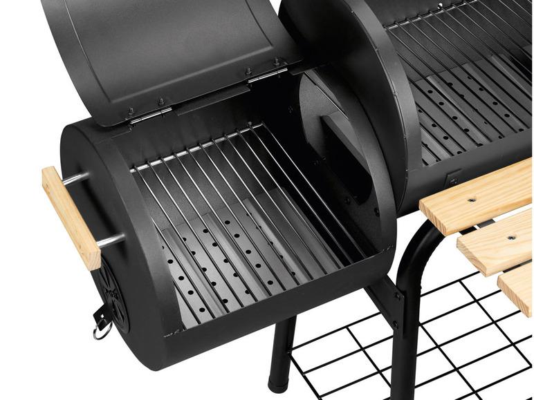 Ga naar volledige schermweergave: GRILLMEISTER Houtskool smoker barbecue - afbeelding 8