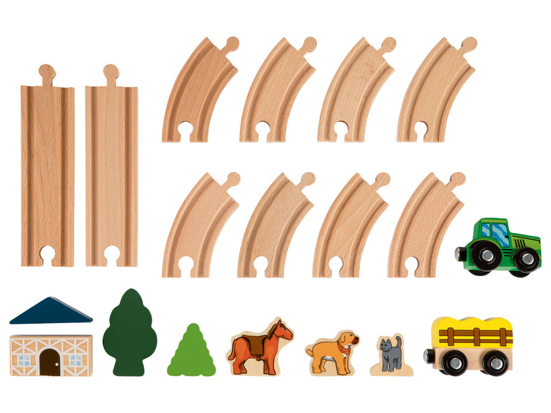 Ga naar volledige schermweergave: Playtive Houten spoorweg - afbeelding 3