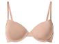 Beige beugelbeha