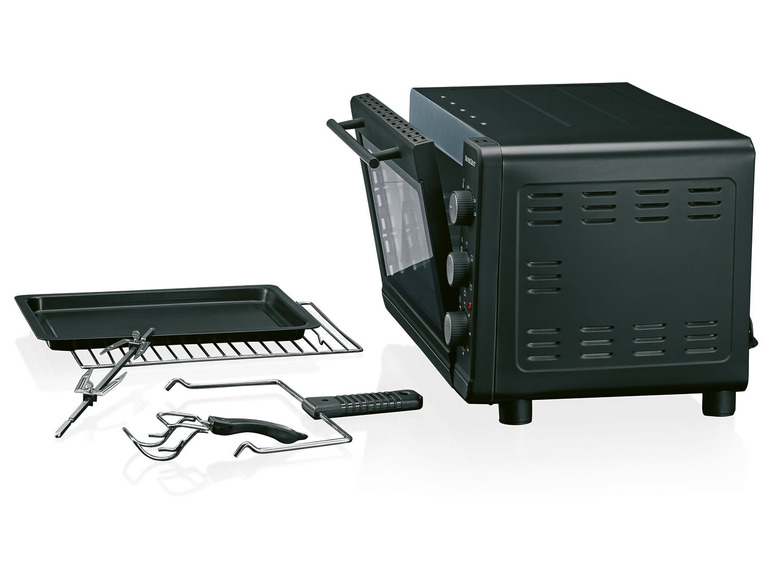 Aller en mode plein écran SILVERCREST® Combiné four/gril, 1 500 W, capacité 30 L - Photo 8