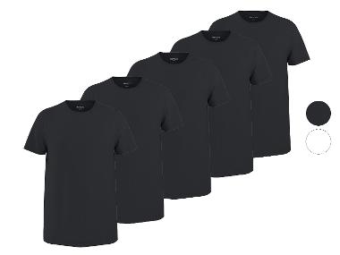 ESMARA MEN T-shirt pour hommes, 5 pièces