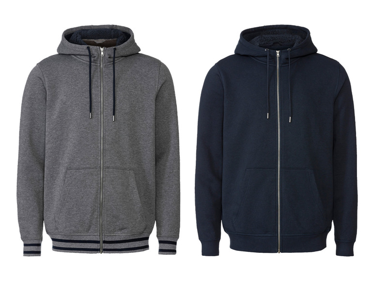Ga naar volledige schermweergave: LIVERGY® Sweatjack met capuchon - afbeelding 1