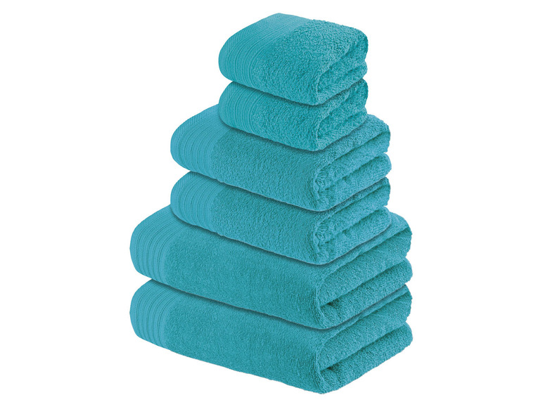 Ga naar volledige schermweergave: LIVARNO home Handdoek, set van 6 - afbeelding 10