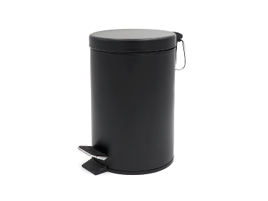 Ridder Poubelle à pédale de salle de bain 3 litres