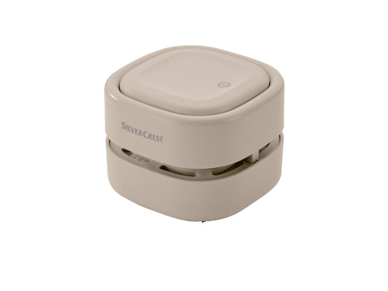 Mini-déchiqueteuse SilverCrest beige.