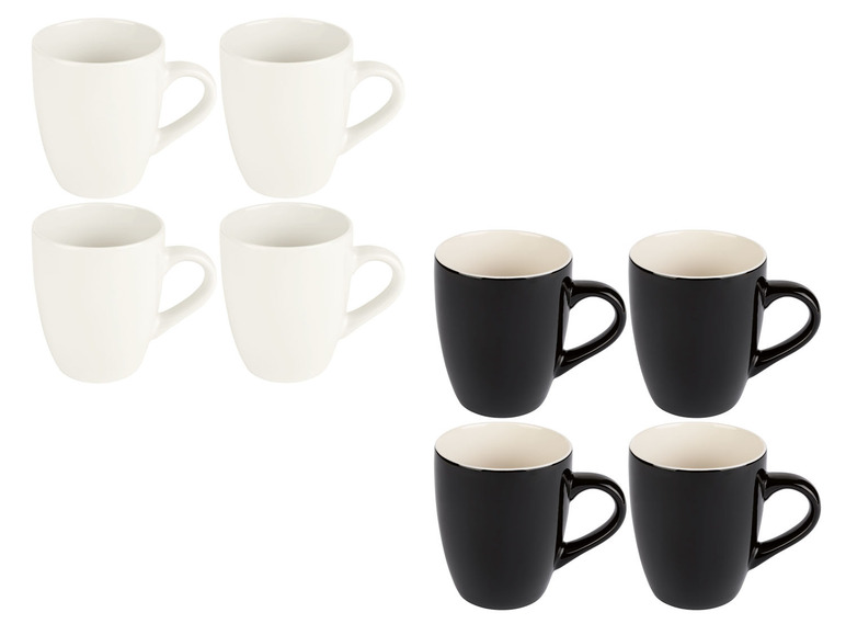 Aller en mode plein écran ERNESTO® Set de 4 tasses, en grès - Photo 1